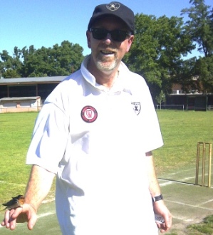 *Noted bird fancier Kevin Gardiner with the swallow perched on his hand while it recuperated from the blow.